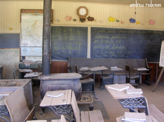 L'escola tal com la van abandonar