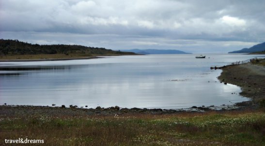 Vista del Canal de Beagle des de l'Estacia Haberton/View of Beagle Canal from Estancia Haberton