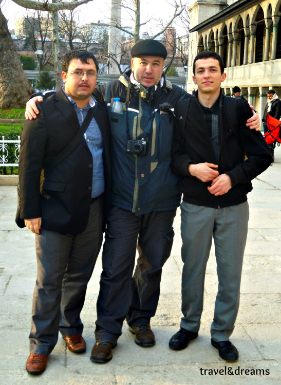 Amb dos amics turcs a Istanbul / With two turquish friends in Istambul
