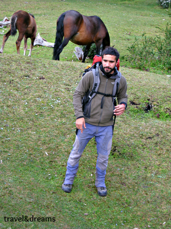 El nostre guia Augusto a l'excursió al Parc Nacional Tierra del Fuego / Our guide Augusto in the trip to Tierra del Fuego National Park