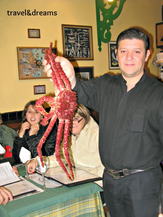 En un dels  restaurants de Ushuaia. Argentina / In one of the restaurants in Ushuaia. Argentina 