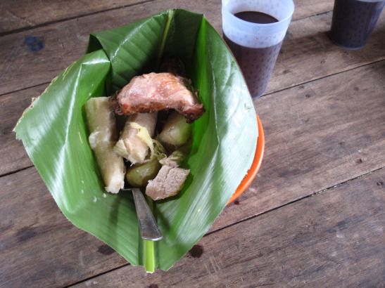 Menjar bribri / Comida bribri / Bribri meal