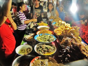 Gianyar night Market. BAli